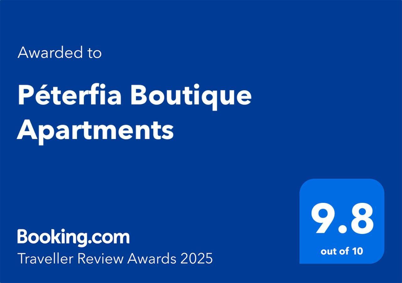 Peterfia Boutique Apartments ديبريتْسين المظهر الخارجي الصورة